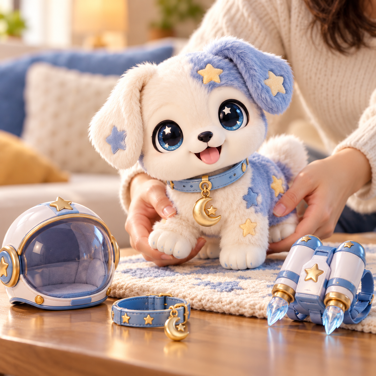 Starlight Puppy Space-Themed Doll with Astronaut Accessories