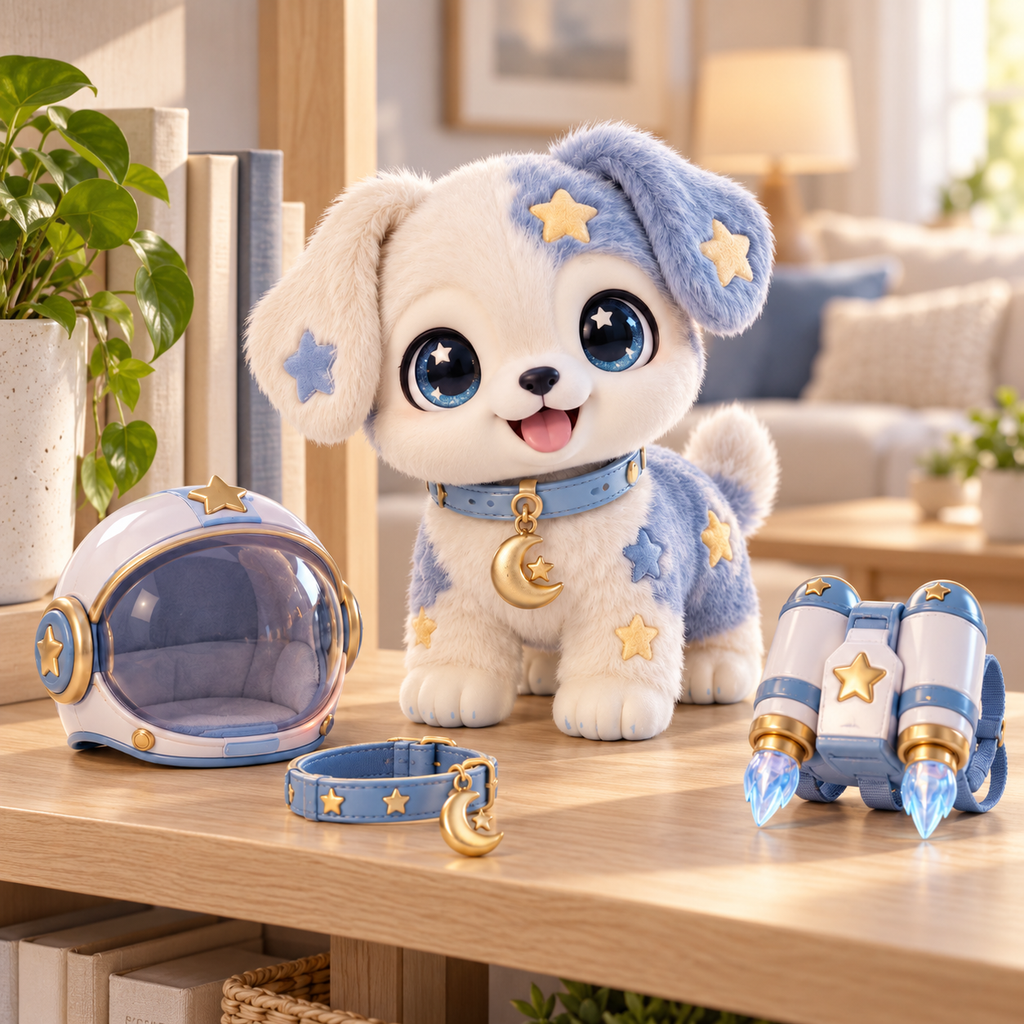 Starlight Puppy Space-Themed Doll with Astronaut Accessories