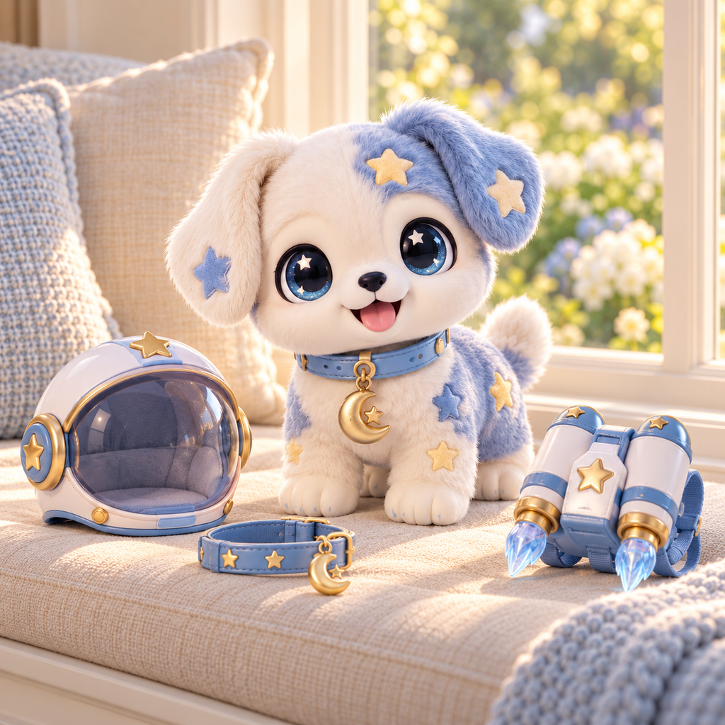 Starlight Puppy Space-Themed Doll with Astronaut Accessories